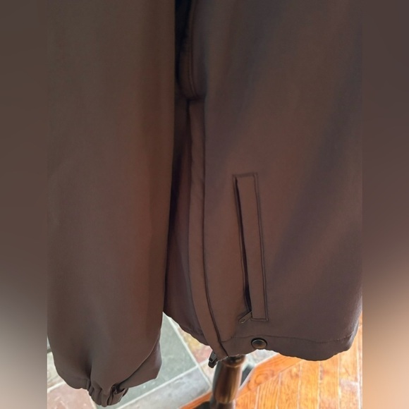 Blauer Police Jacket Black Men’s XL Fleece Nylon Water Wind Resistant Ski Coat - Picture 4 of 7